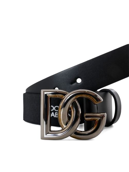 Cintura bambina nera Dolce & Gabbana Kids | EC0083AF84180999